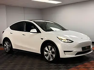 Used 2022 Tesla Model Y Long Range Pearl White - Interior and Exterior details 6