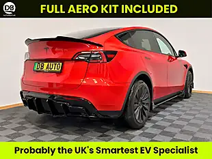 Used 2022 Tesla Model Y Long Range Red - Interior and Exterior details 3
