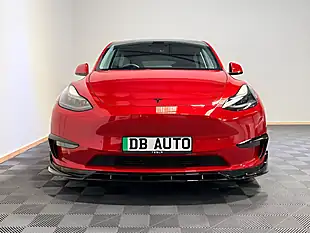 Used 2022 Tesla Model Y Long Range Red - Interior and Exterior details 9