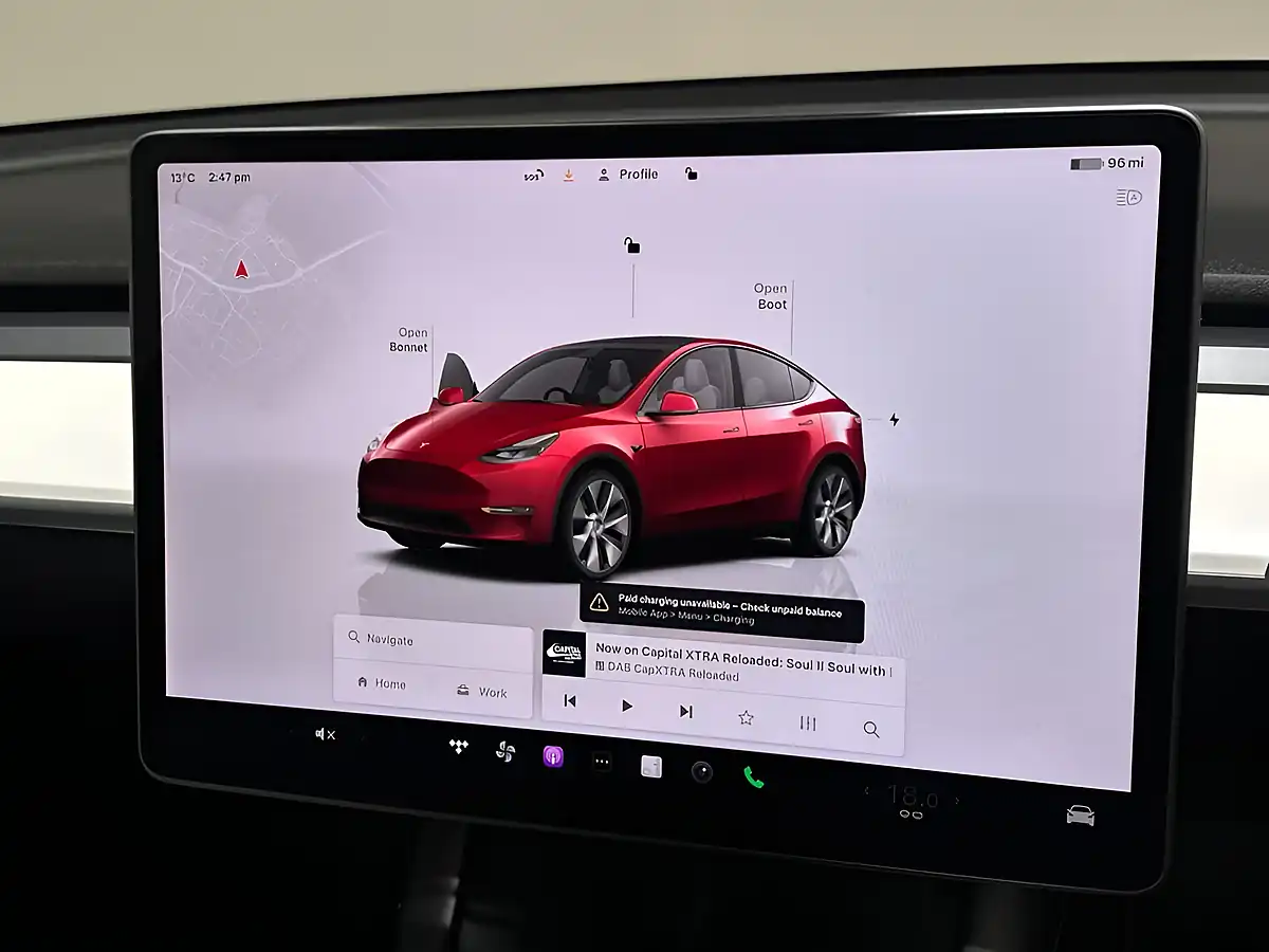 Used 2022 Tesla Model Y Long Range Red - Interior and Exterior details 19
