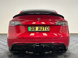 Used 2022 Tesla Model Y Long Range Red - Interior and Exterior details 9