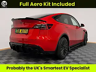 Used 2022 Tesla Model Y Long Range Red - Interior and Exterior details 3