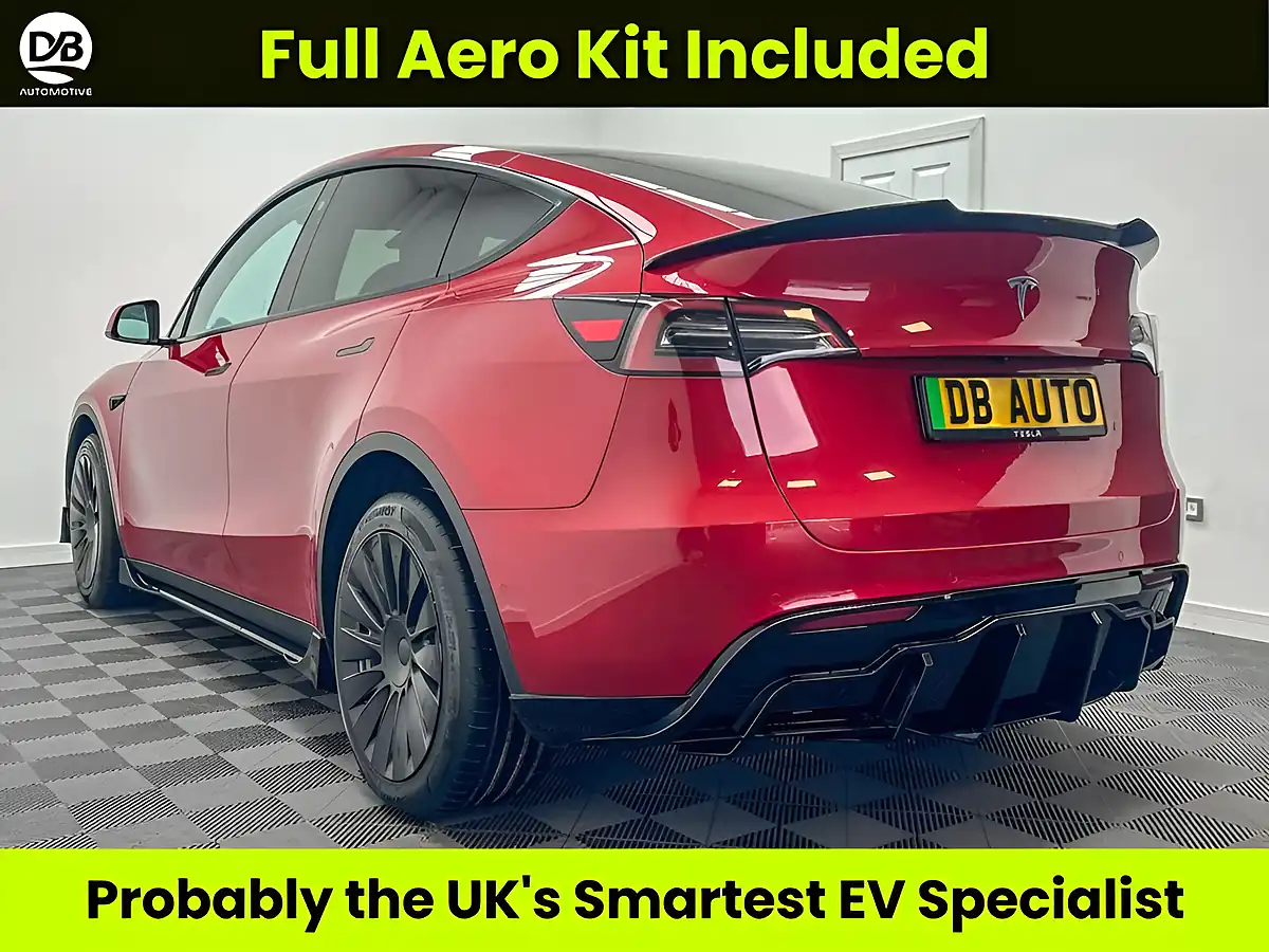 Used 2022 Tesla Model Y Long Range Red - Interior and Exterior details 2