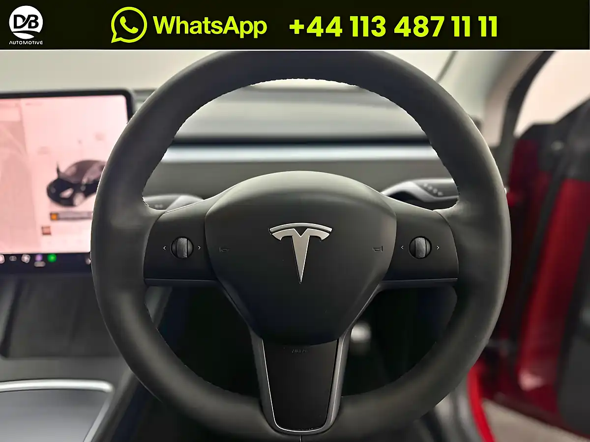 Used 2022 Tesla Model Y Long Range Red - Interior and Exterior details 17