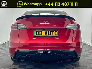 Used 2022 Tesla Model Y Long Range Red - Interior and Exterior details 5