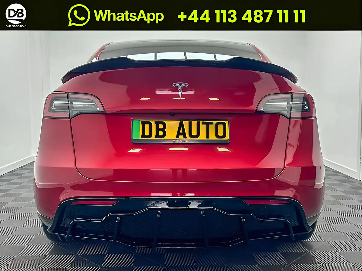 Used 2022 Tesla Model Y Long Range Red - Interior and Exterior details 5