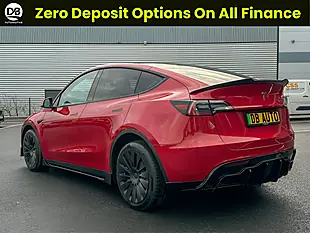 Used 2022 Tesla Model Y Long Range Red - Interior and Exterior details 10