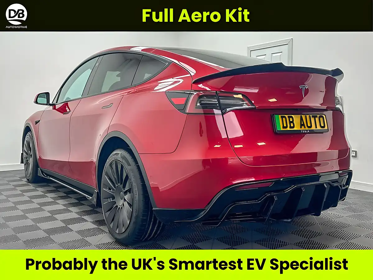 Used 2022 Tesla Model Y Long Range Red - Interior and Exterior details 2