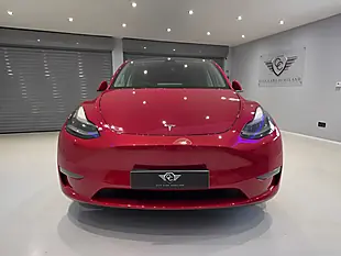 Used 2022 Tesla Model Y Long Range Red - Interior and Exterior details 2