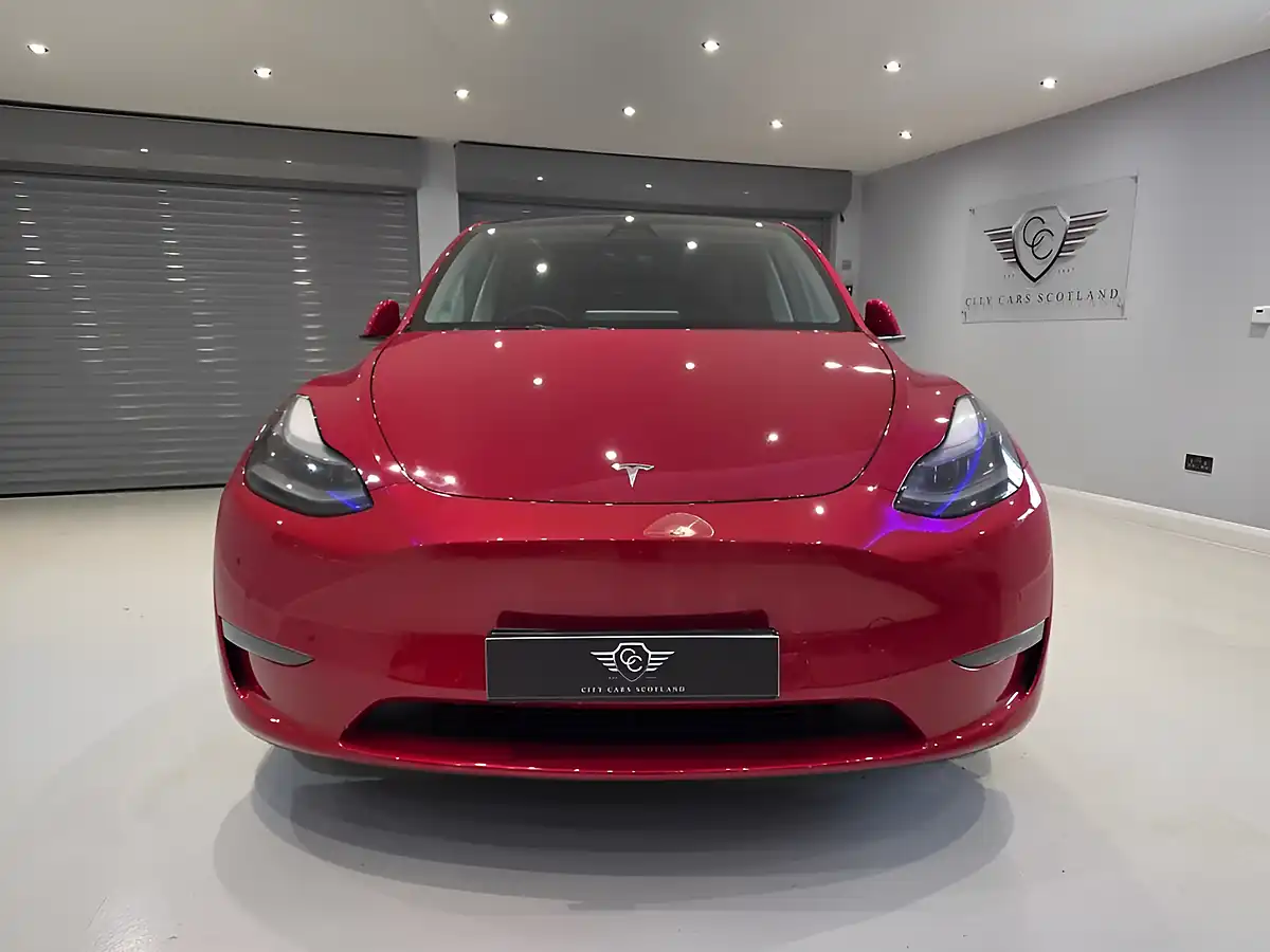 Used 2022 Tesla Model Y Long Range Red - Interior and Exterior details 2