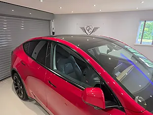 Used 2022 Tesla Model Y Long Range Red - Interior and Exterior details 20