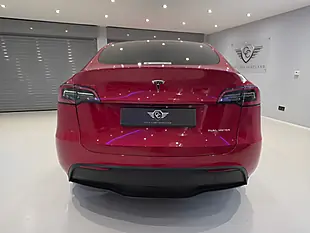 Used 2022 Tesla Model Y Long Range Red - Interior and Exterior details 6