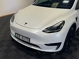 Used 2022 Tesla Model Y Long Range White - Interior and Exterior details 12