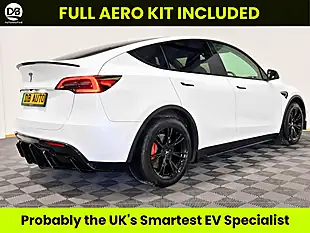 Used 2022 Tesla Model Y Long Range White - Interior and Exterior details 2