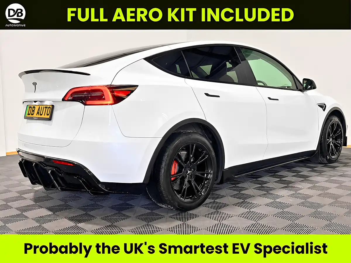 Used 2022 Tesla Model Y Long Range White - Interior and Exterior details 2