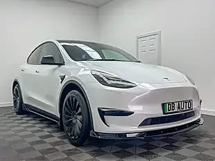 Used 2022 Tesla Model Y Long Range White - Interior and Exterior details 13