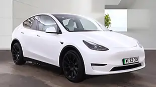 Used 2022 Tesla Model Y Long Range White - Interior and Exterior details 5