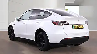 Used 2022 Tesla Model Y Long Range White - Interior and Exterior details 6