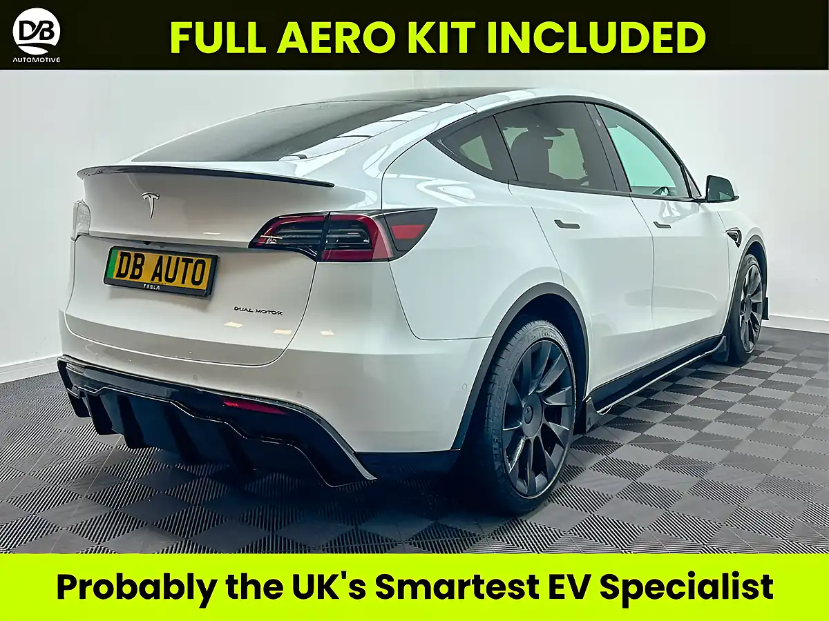 Used 2022 Tesla Model Y Long Range White - Interior and Exterior details 3