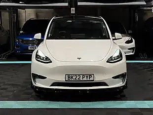 Used 2022 Tesla Model Y Long Range White - Interior and Exterior details 4