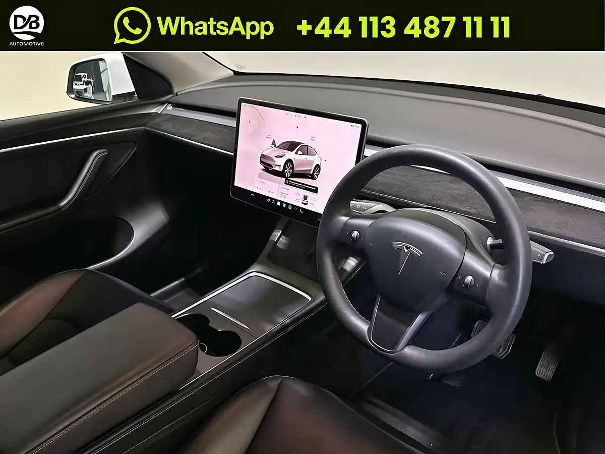 Used 2022 Tesla Model Y Long Range White - Interior and Exterior details 11