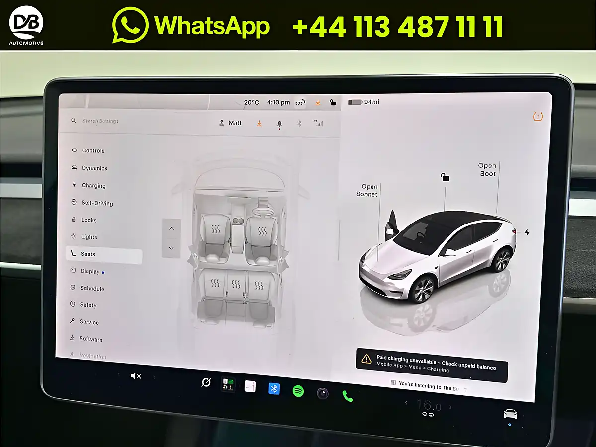Used 2022 Tesla Model Y Long Range White - Interior and Exterior details 12