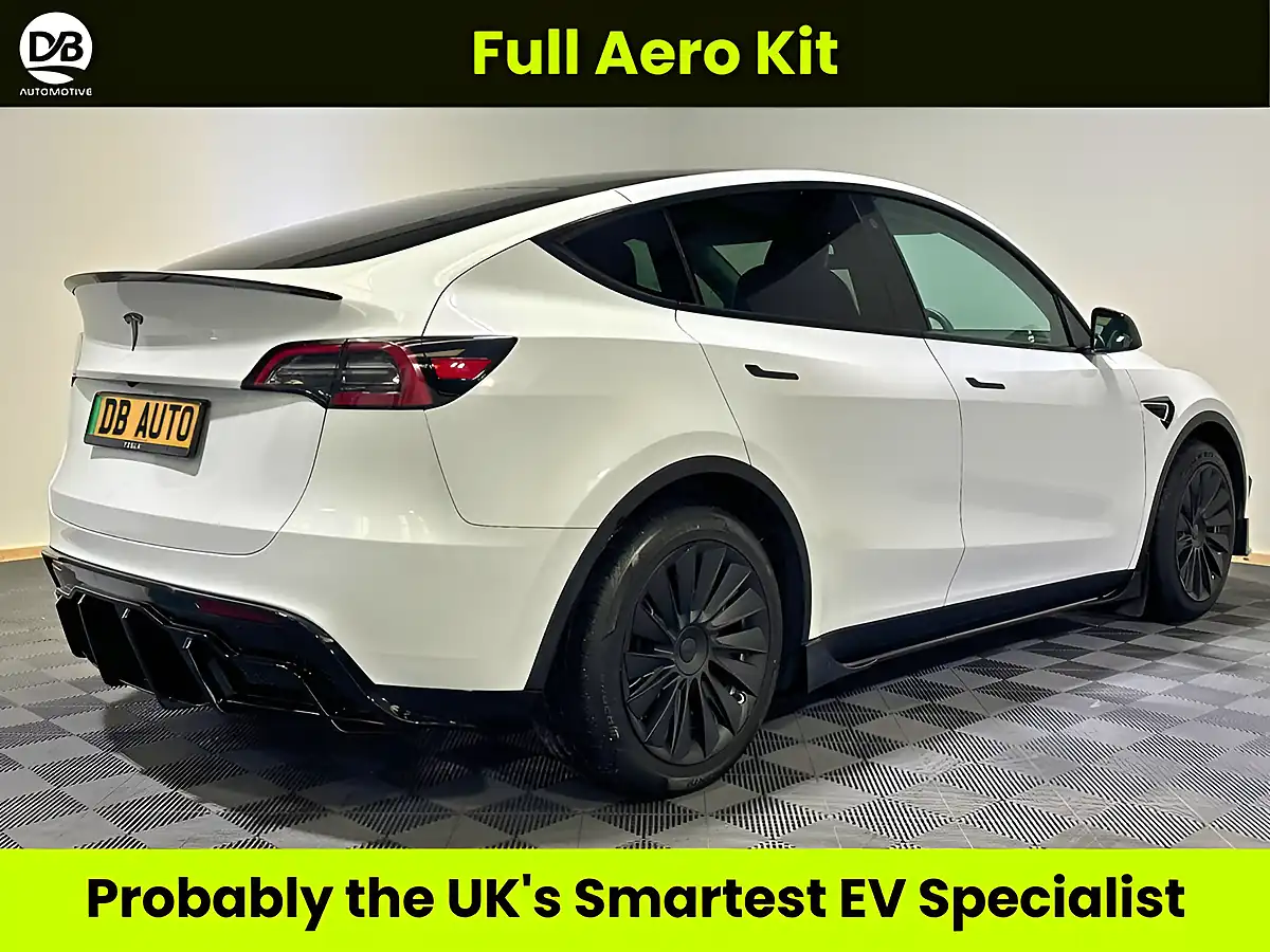 Used 2022 Tesla Model Y Long Range White - Interior and Exterior details 3