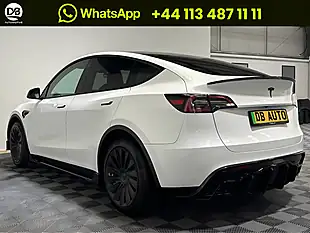 Used 2022 Tesla Model Y Long Range White - Interior and Exterior details 5