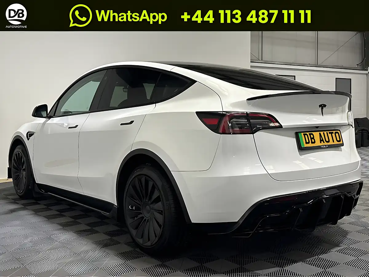 Used 2022 Tesla Model Y Long Range White - Interior and Exterior details 5
