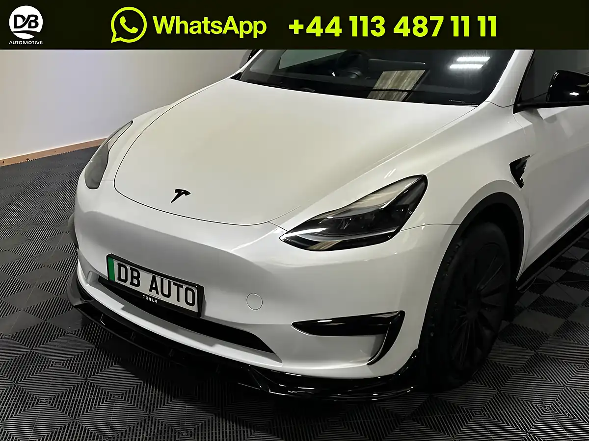 Used 2022 Tesla Model Y Long Range White - Interior and Exterior details 6