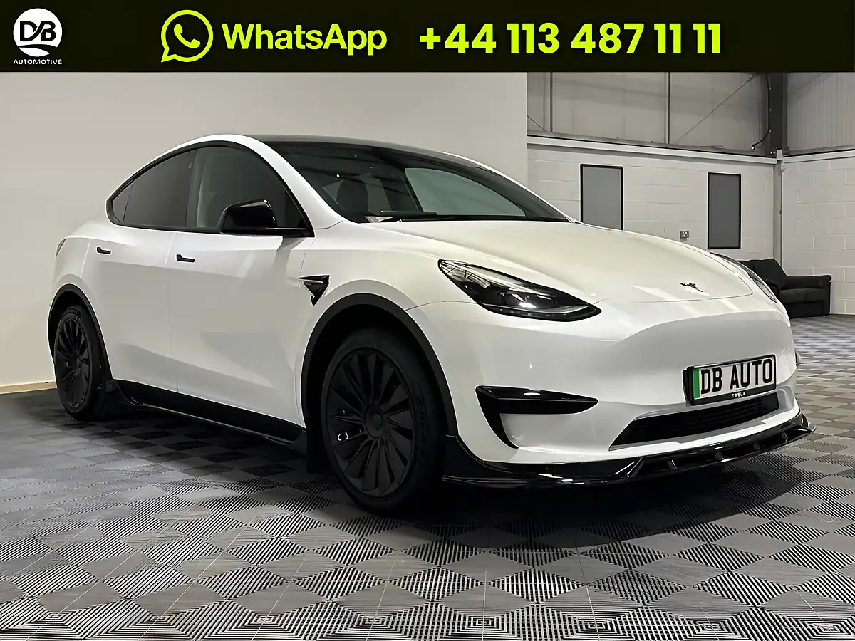 Used 2022 Tesla Model Y Long Range White - Interior and Exterior details 7