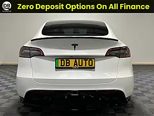 Used 2022 Tesla Model Y Long Range White - Interior and Exterior details 8