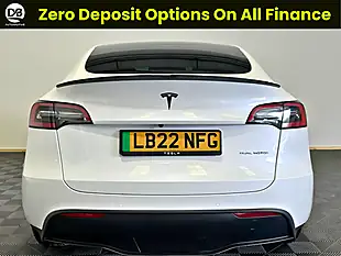 Used 2022 Tesla Model Y Long Range White - Interior and Exterior details 10