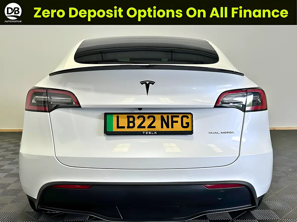 Used 2022 Tesla Model Y Long Range White - Interior and Exterior details 10