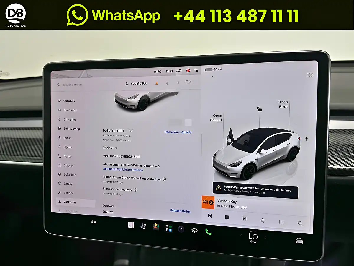 Used 2022 Tesla Model Y Long Range White - Interior and Exterior details 16