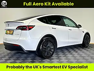 Used 2022 Tesla Model Y Long Range White - Interior and Exterior details 3