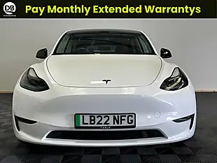 Used 2022 Tesla Model Y Long Range White - Interior and Exterior details 5