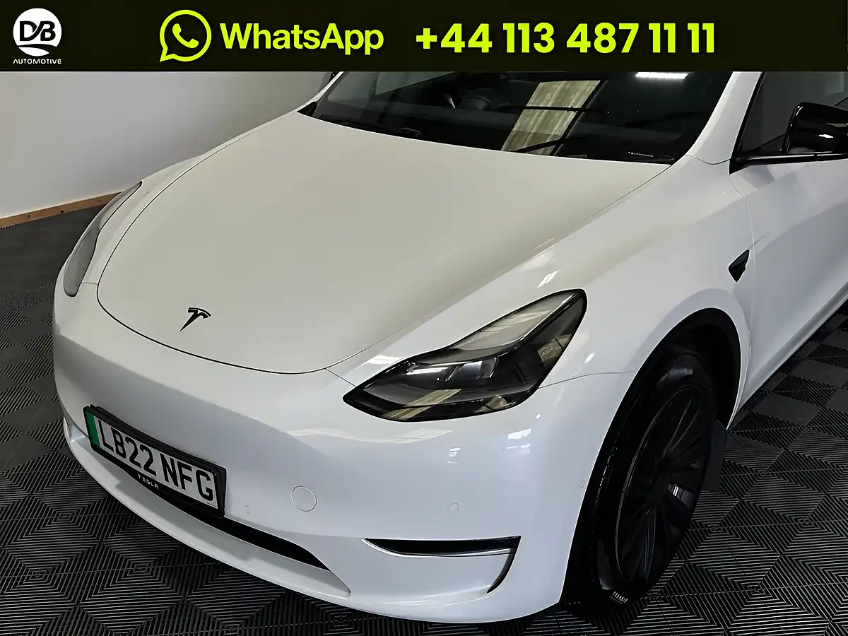 Used 2022 Tesla Model Y Long Range White - Interior and Exterior details 7