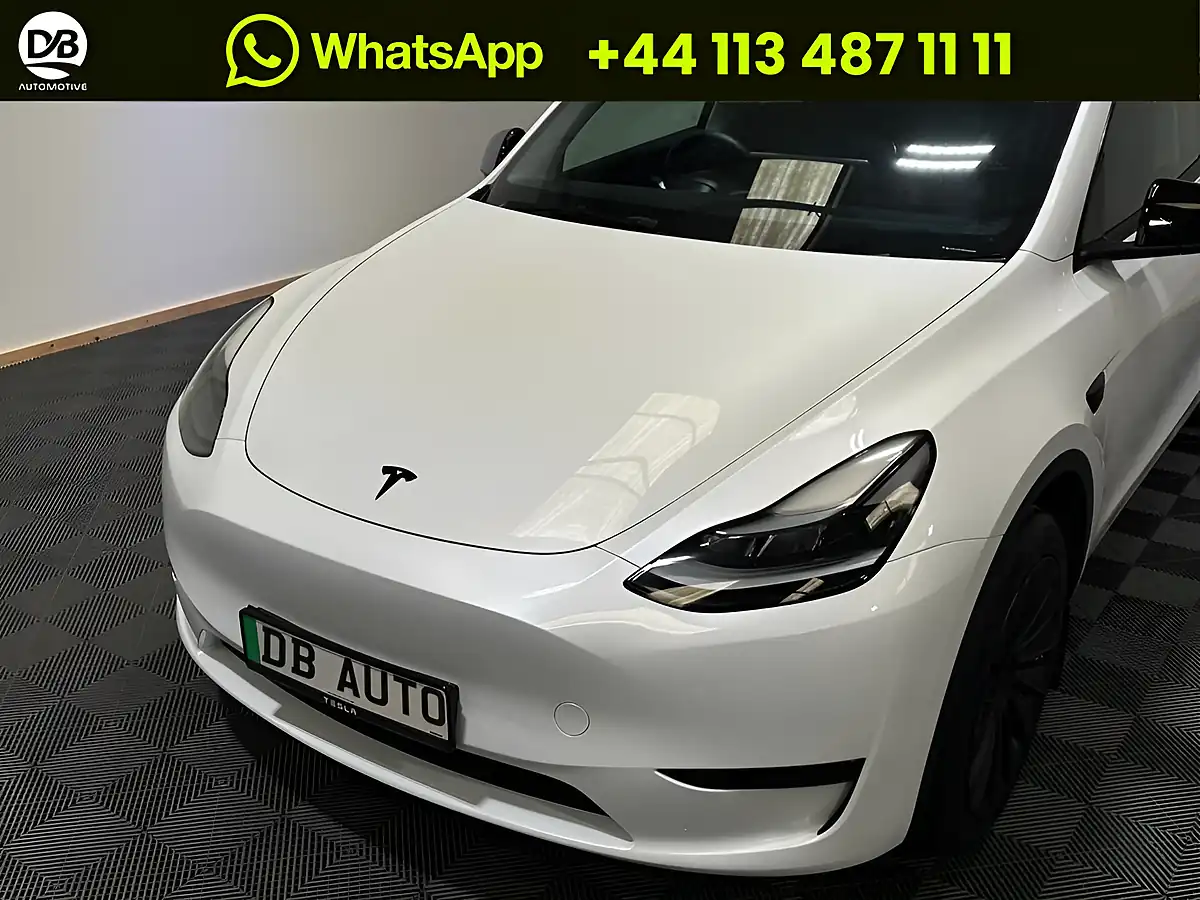 Used 2022 Tesla Model Y Long Range White - Interior and Exterior details 12