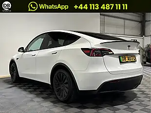 Used 2022 Tesla Model Y Long Range White - Interior and Exterior details 7