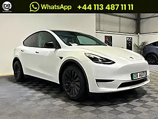 Used 2022 Tesla Model Y Long Range White - Interior and Exterior details 9