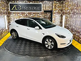 Used 2022 Tesla Model Y Long Range White - Interior and Exterior details 13