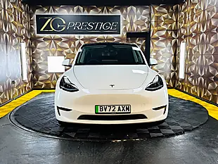 Used 2022 Tesla Model Y Long Range White - Interior and Exterior details 2