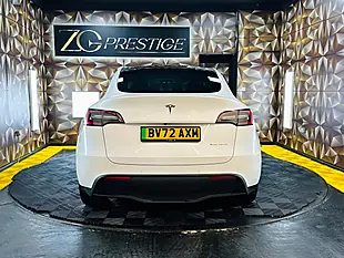Used 2022 Tesla Model Y Long Range White - Interior and Exterior details 4