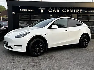 Used 2022 Tesla Model Y Long Range White - Interior and Exterior details 2
