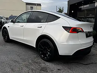 Used 2022 Tesla Model Y Long Range White - Interior and Exterior details 6