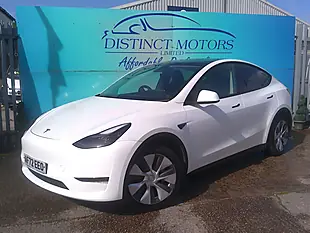 Used 2022 Tesla Model Y Long Range White - Interior and Exterior details 3