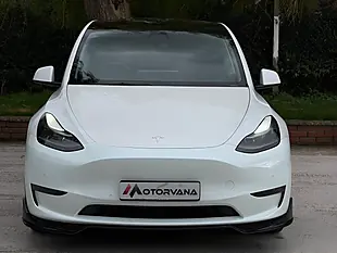 Used 2022 Tesla Model Y Long Range White - Interior and Exterior details 2