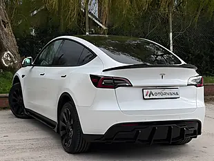 Used 2022 Tesla Model Y Long Range White - Interior and Exterior details 4
