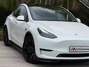 Used 2022 Tesla Model Y Long Range White - Interior and Exterior details 5